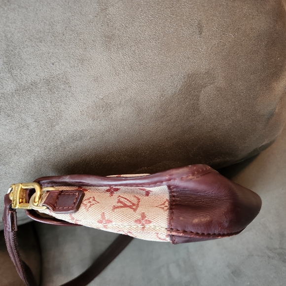 Rare Louis Vuitton Pink Monogram Denim Shoulder bag - Picture 11 of 13